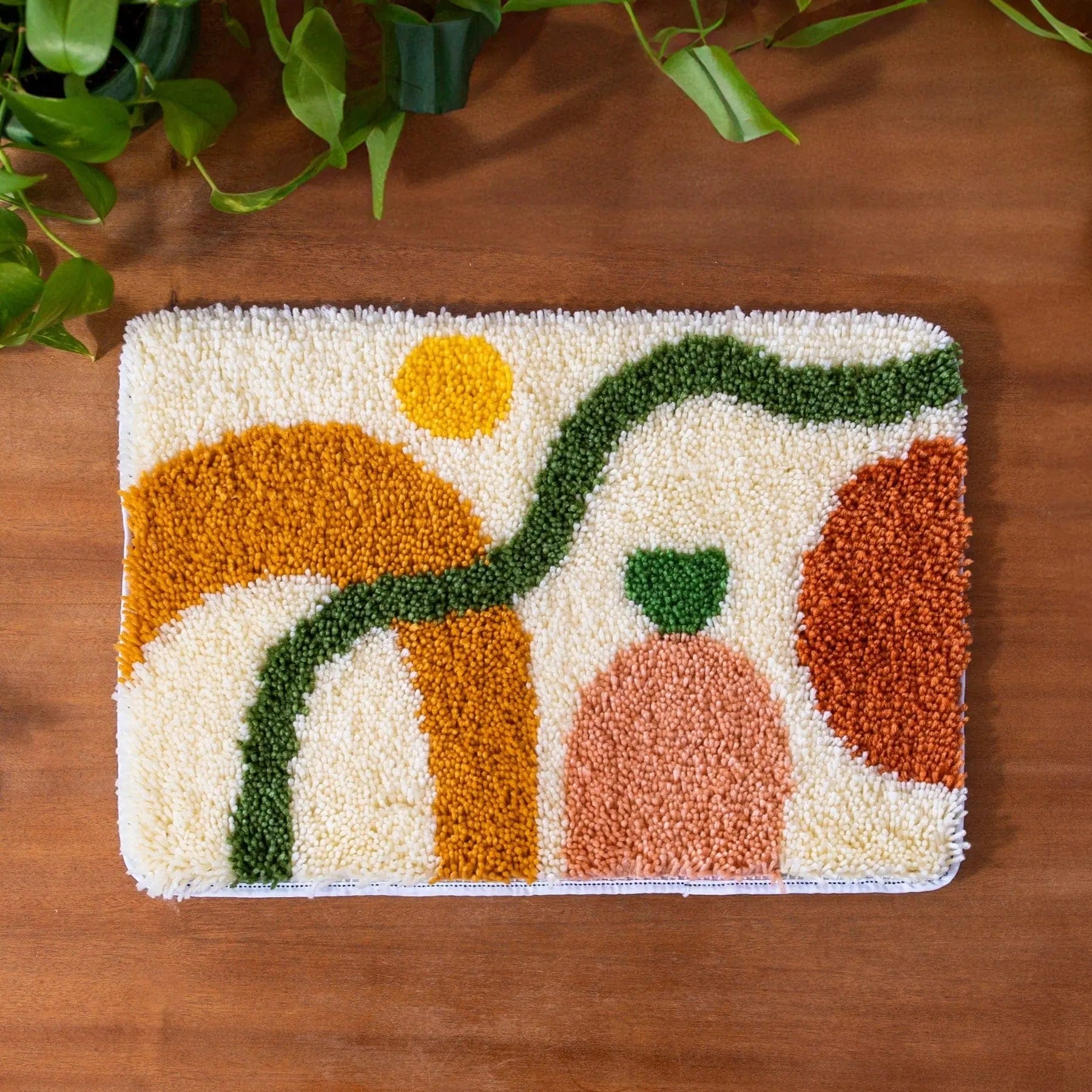 ABSTRACT EARTH - Rug Making Kit