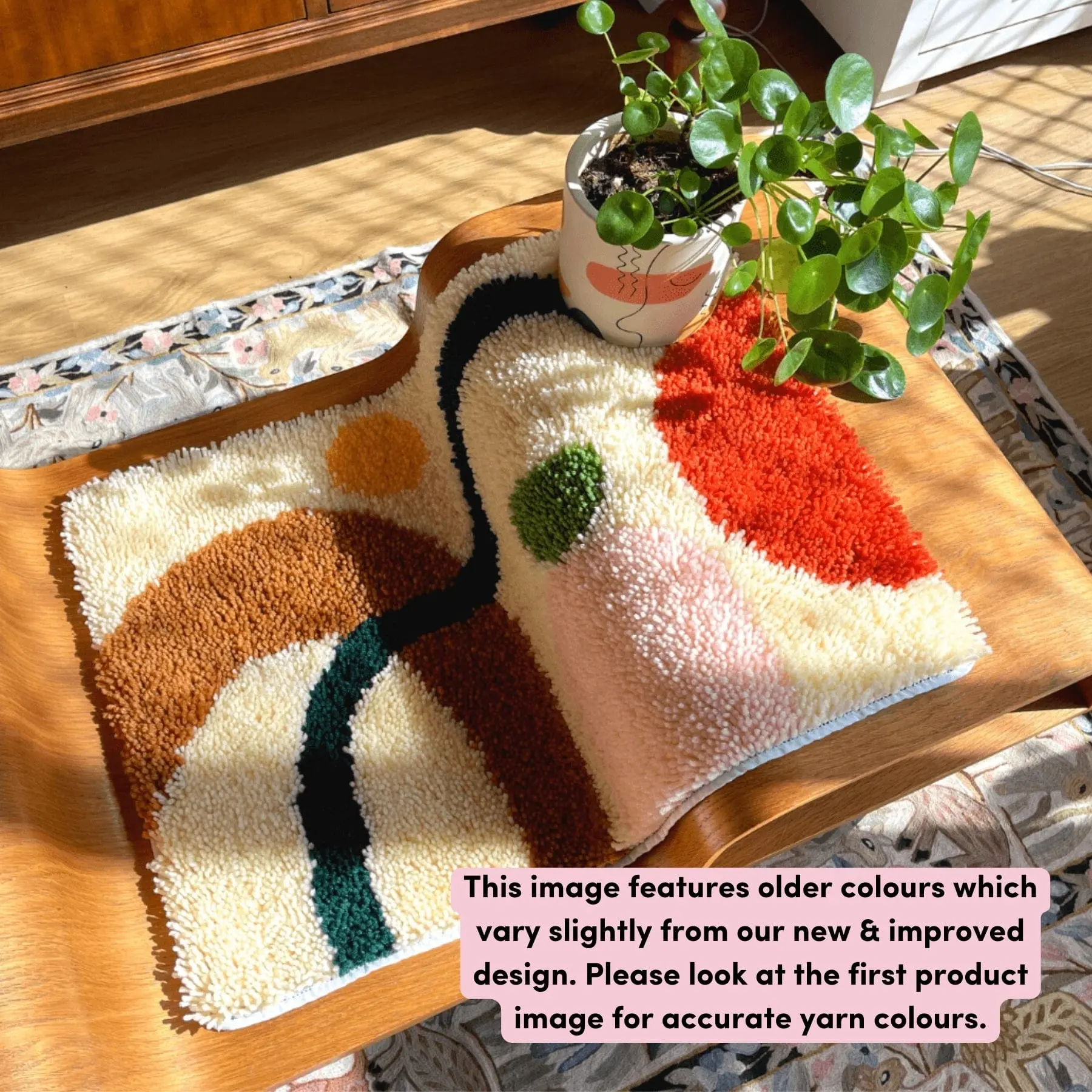 ABSTRACT EARTH - Rug Making Kit - Image 7