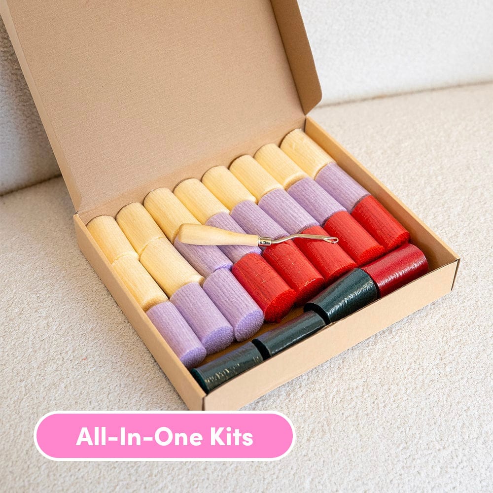 Pink Portal - XL Latch Hook Rug Kit - Image 6