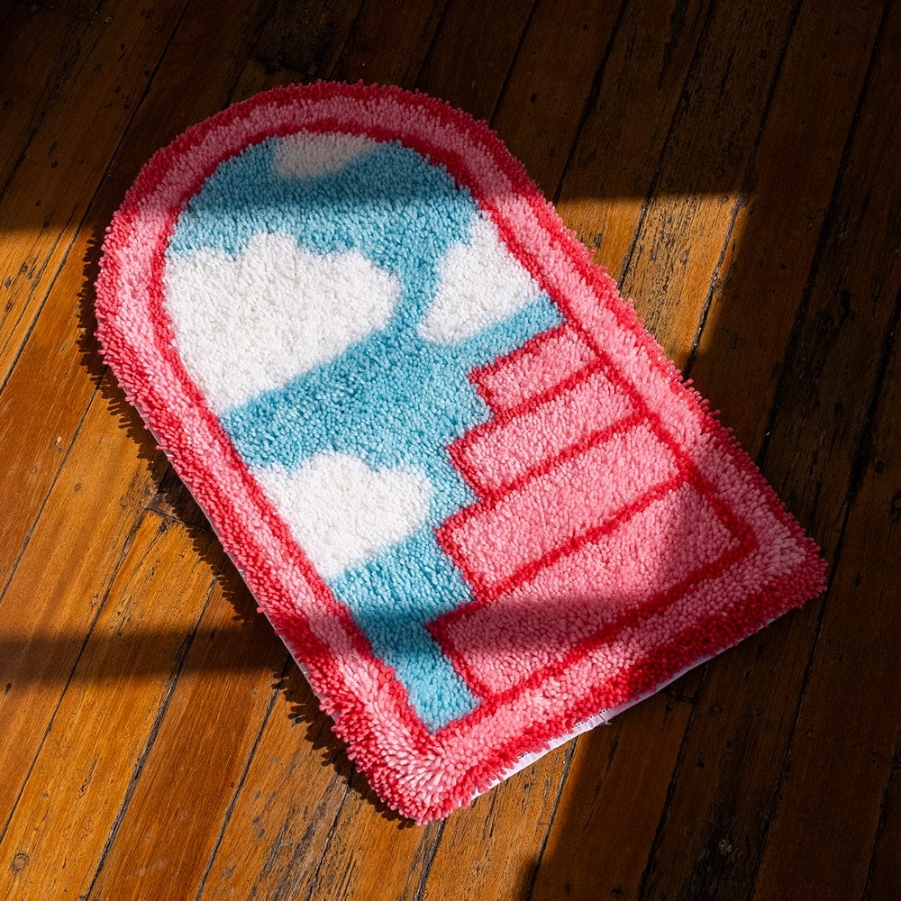 Pink Portal - XL Latch Hook Rug Kit - Image 8