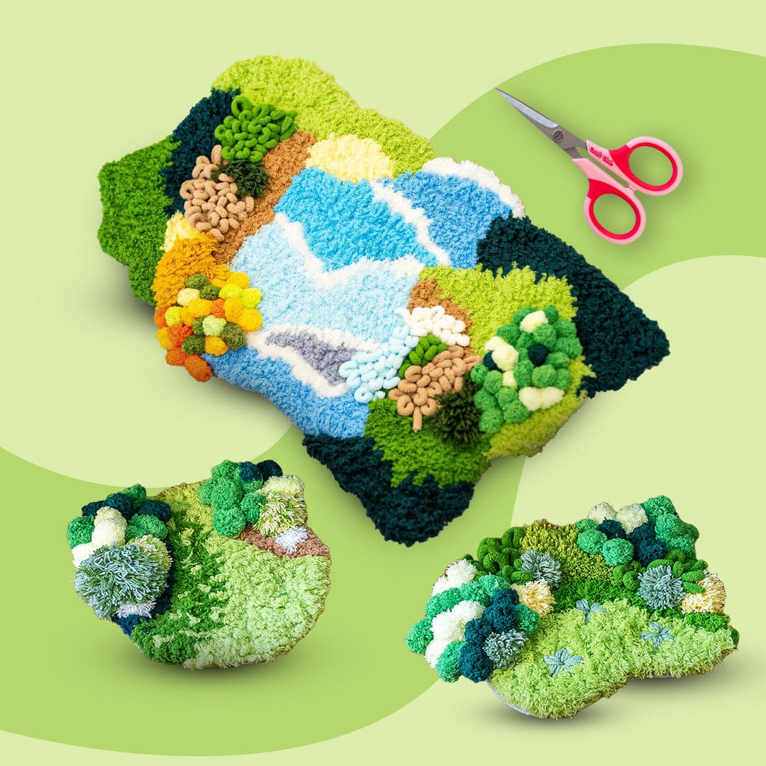 BEST SELLERS - Moss Rug & Coaster Bundle