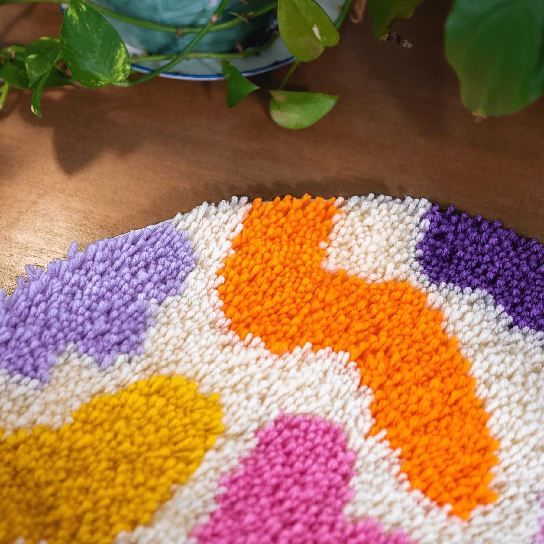 BOTANIC BRIGHTS - Rug Making Kit - Image 4