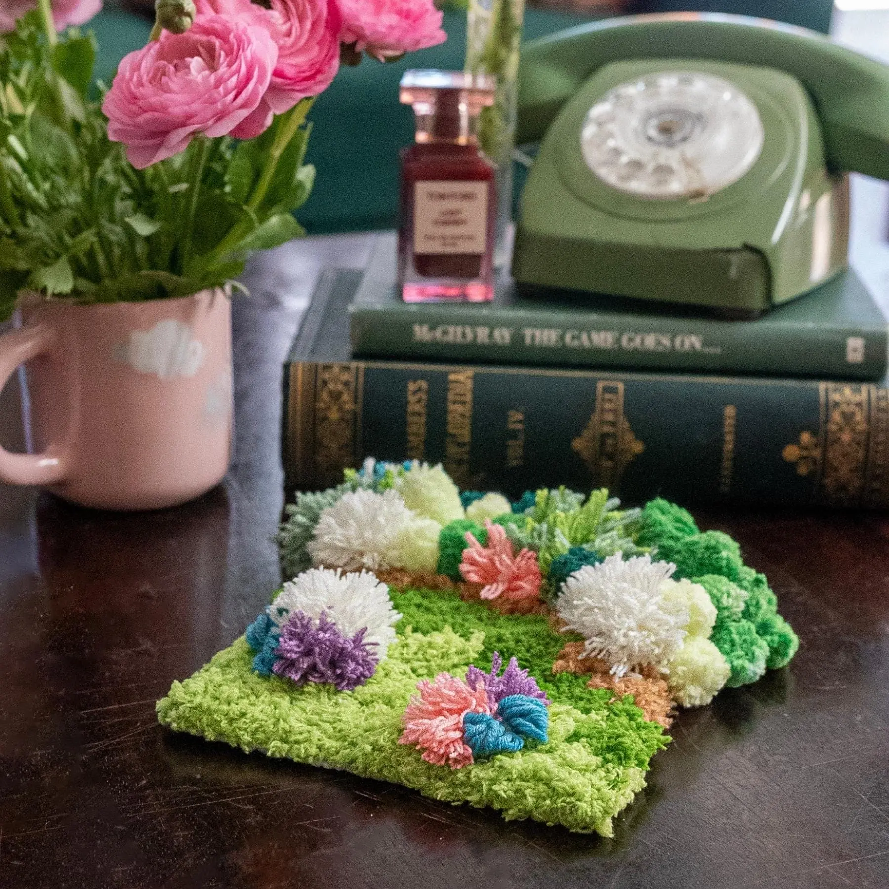 FLOWER PATCH - Moss Coaster Kit - Image 11