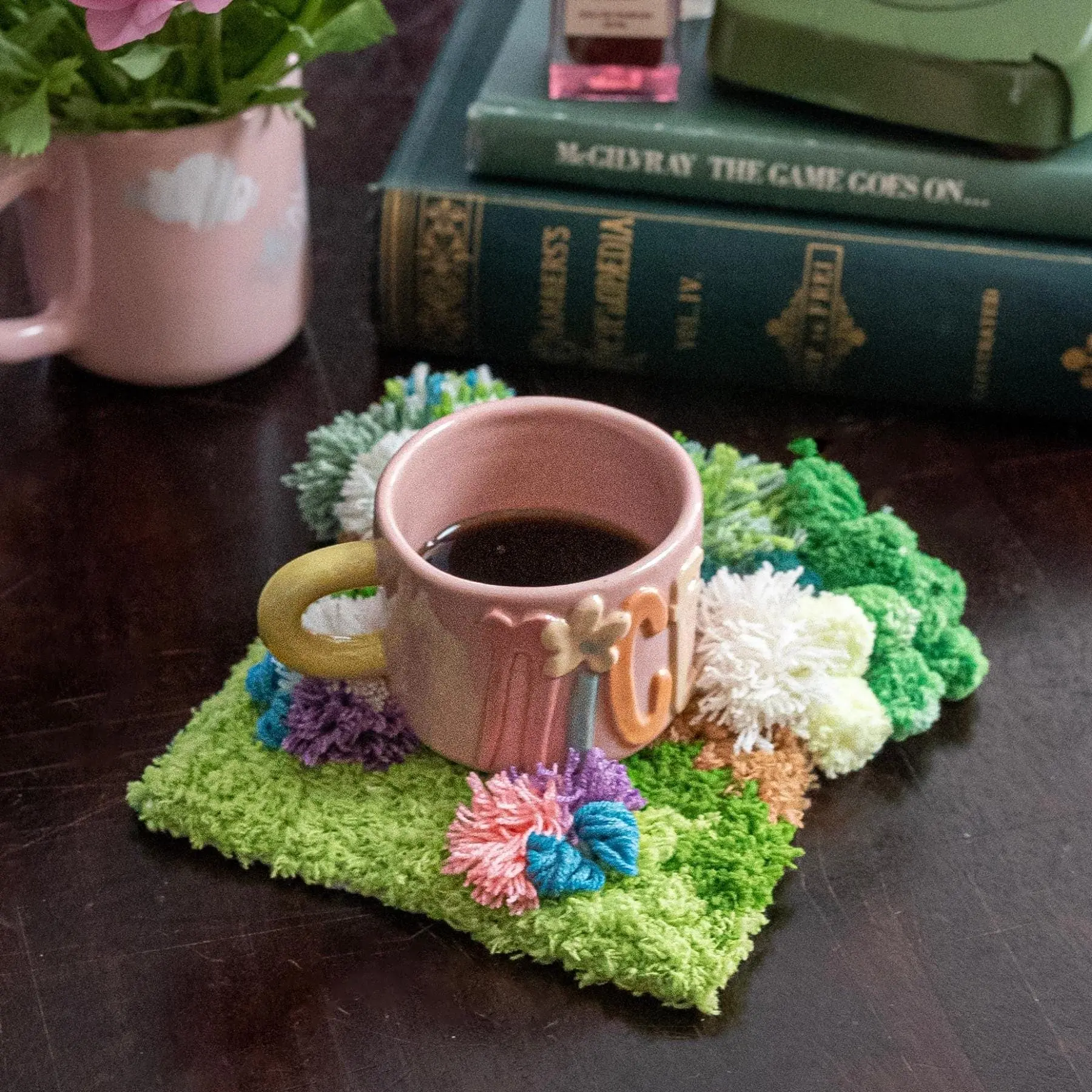FLOWER PATCH - Moss Coaster Kit - Image 4
