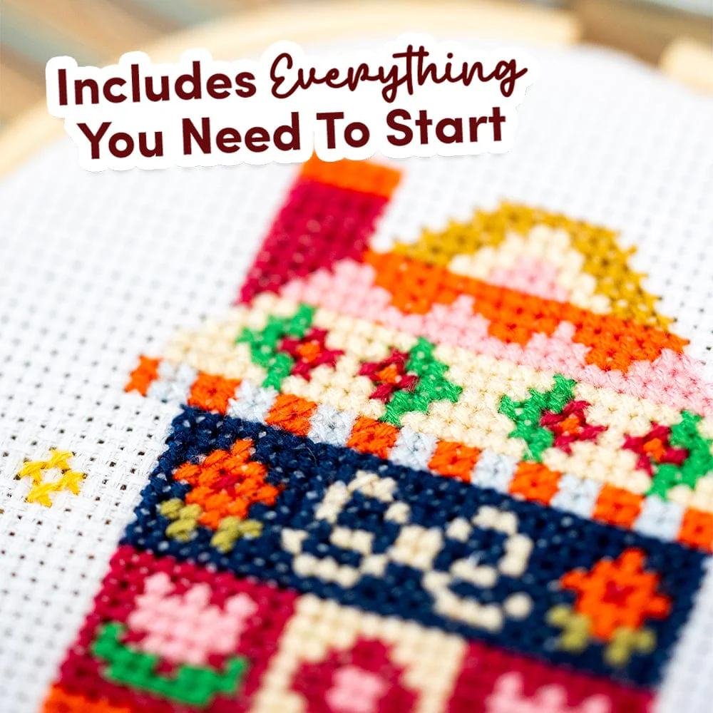 COZY COTTAGE MINIS - Cross Stitch Kit - Image 7