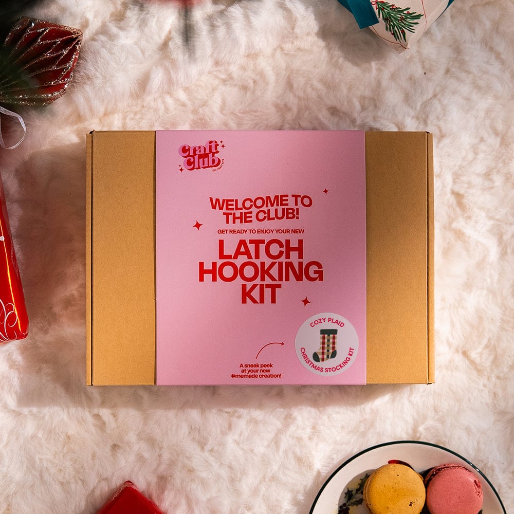 COZY PLAID - Christmas Stocking Kit - Image 4