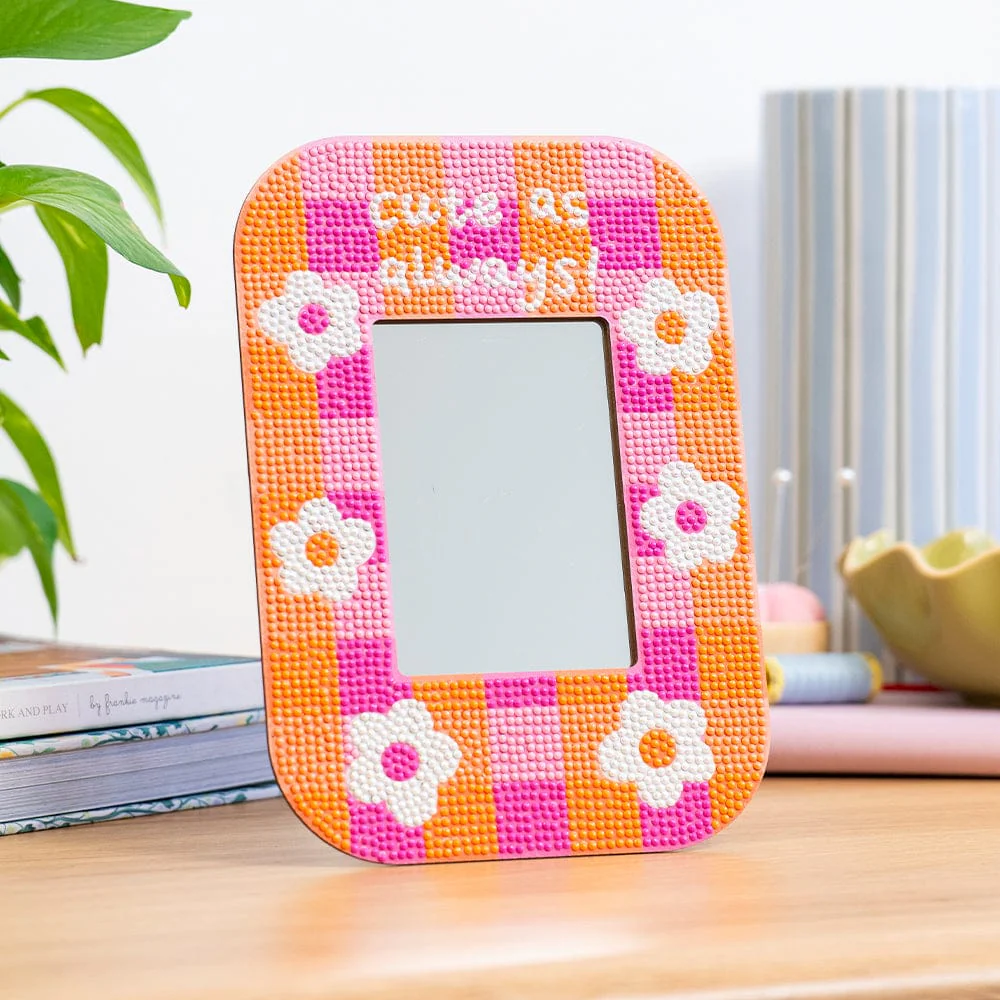 Cute As Always - Diamond Painting Mirror Frame Kit