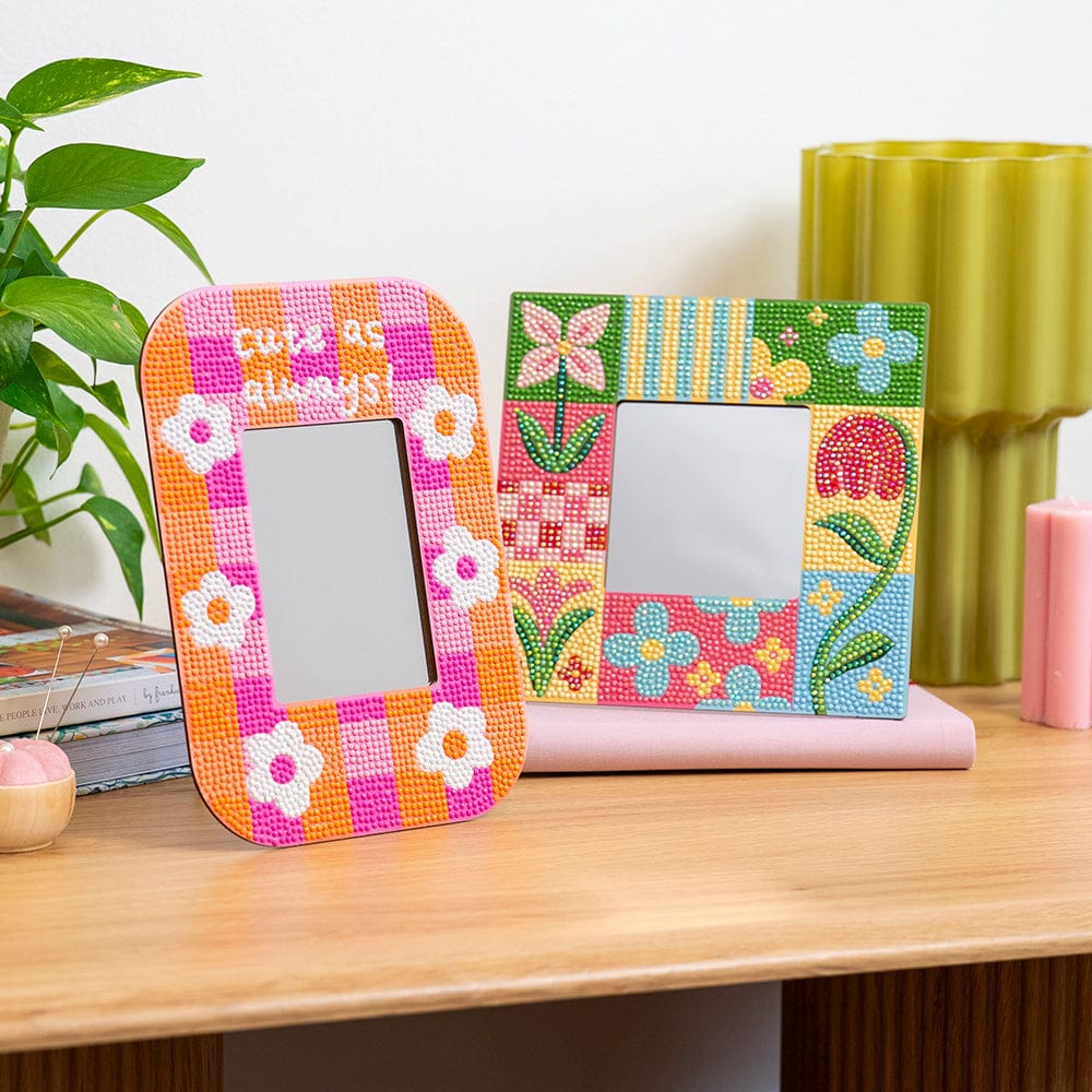 Cute As Always - Diamond Painting Mirror Frame Kit - Image 10