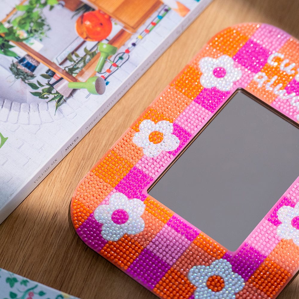 Cute As Always - Diamond Painting Mirror Frame Kit - Image 2