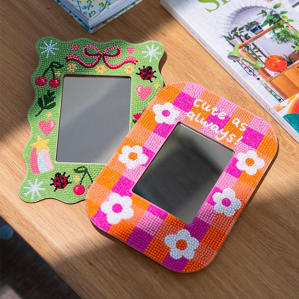 Cute As Always - Diamond Painting Mirror Frame Kit - Image 9