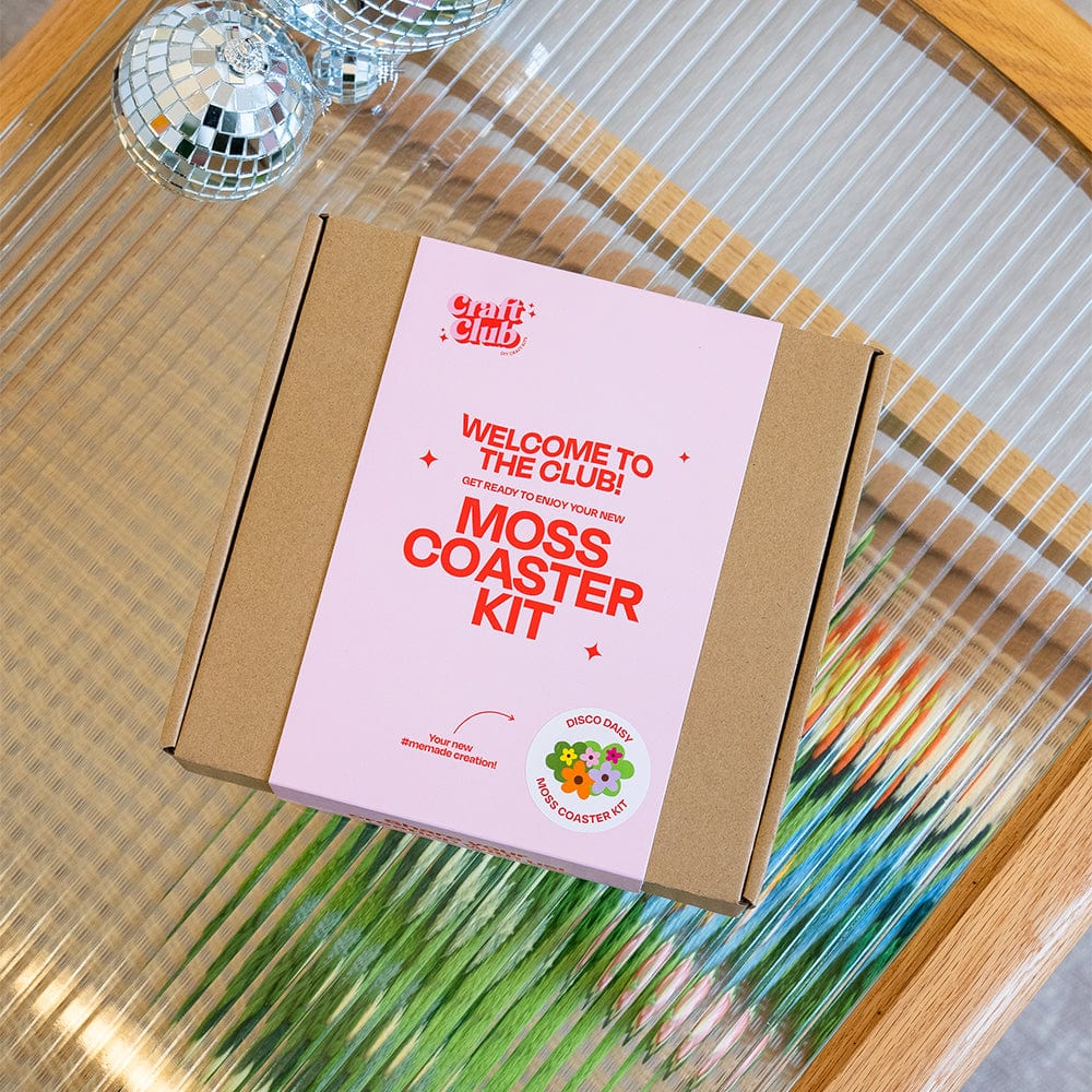 DISCO DAISY - Moss Coaster Kit - Image 4
