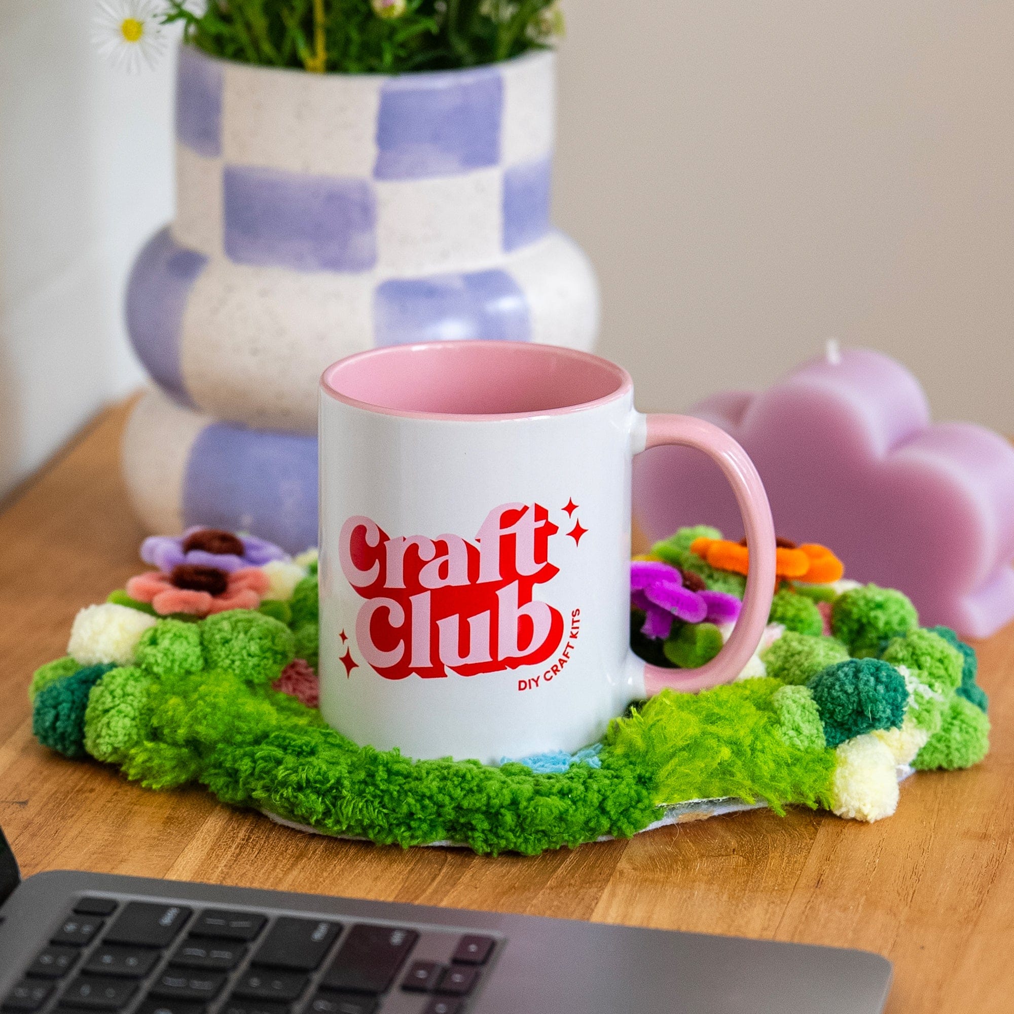 DISCO DAISY - Moss Coaster Kit - Image 5
