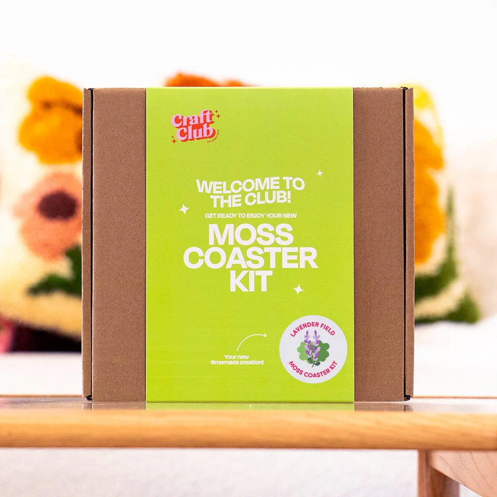 LAVENDER FIELD - Moss Coaster Kit - Image 4
