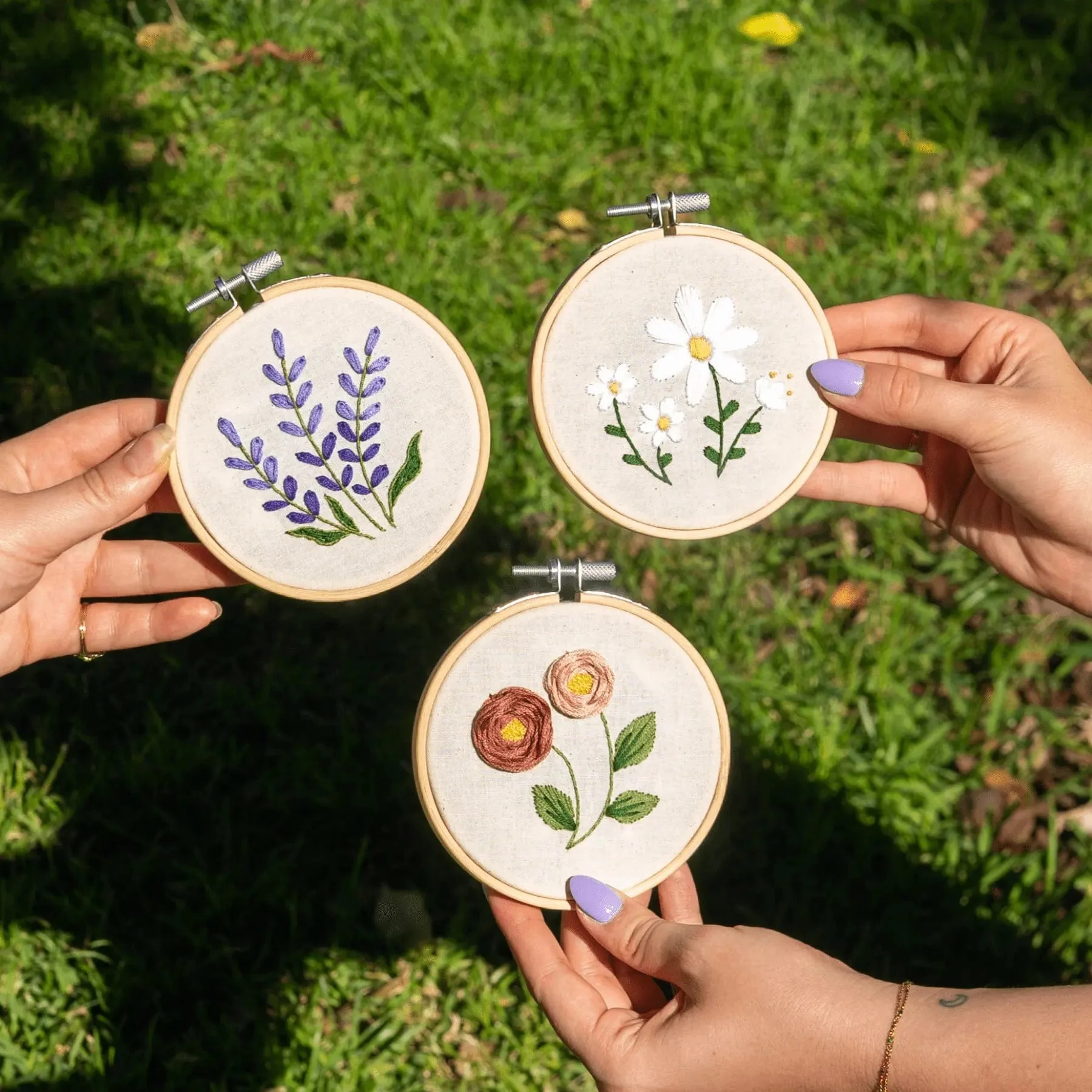 FLORAL MINIS - Embroidery Kit - Image 12