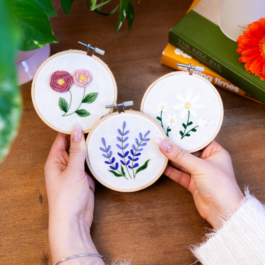 FLORAL MINIS - Embroidery Kit - Image 3