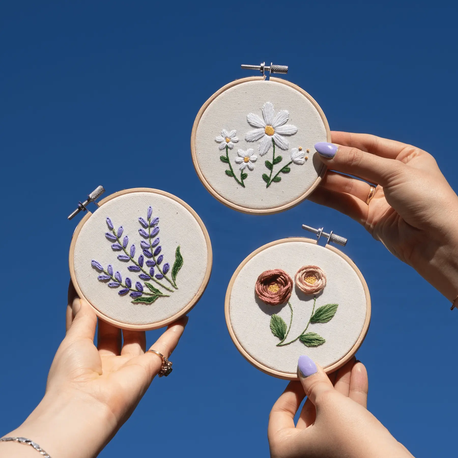 FLORAL MINIS - Embroidery Kit - Image 4
