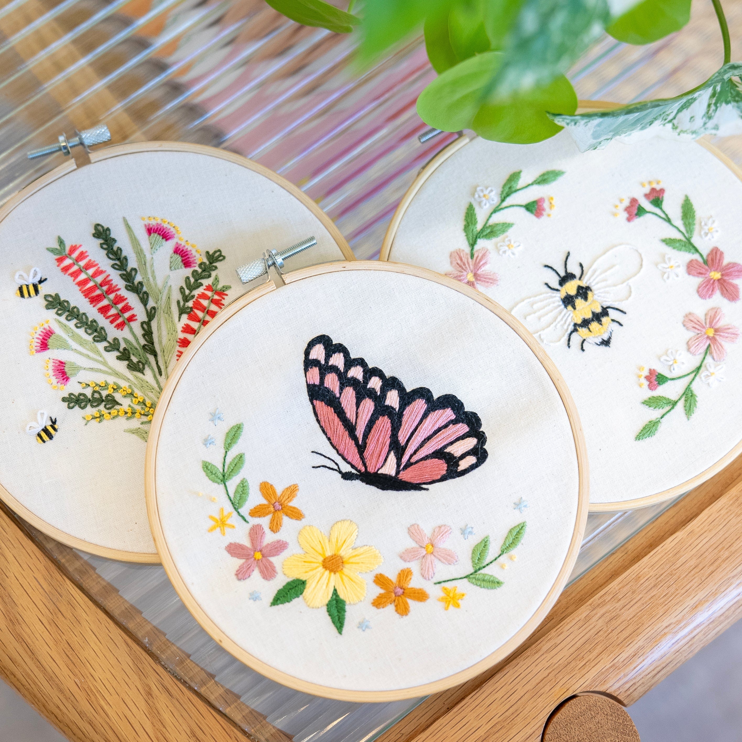 FLORAL TRIO - Embroidery Kit Bundle - Image 5