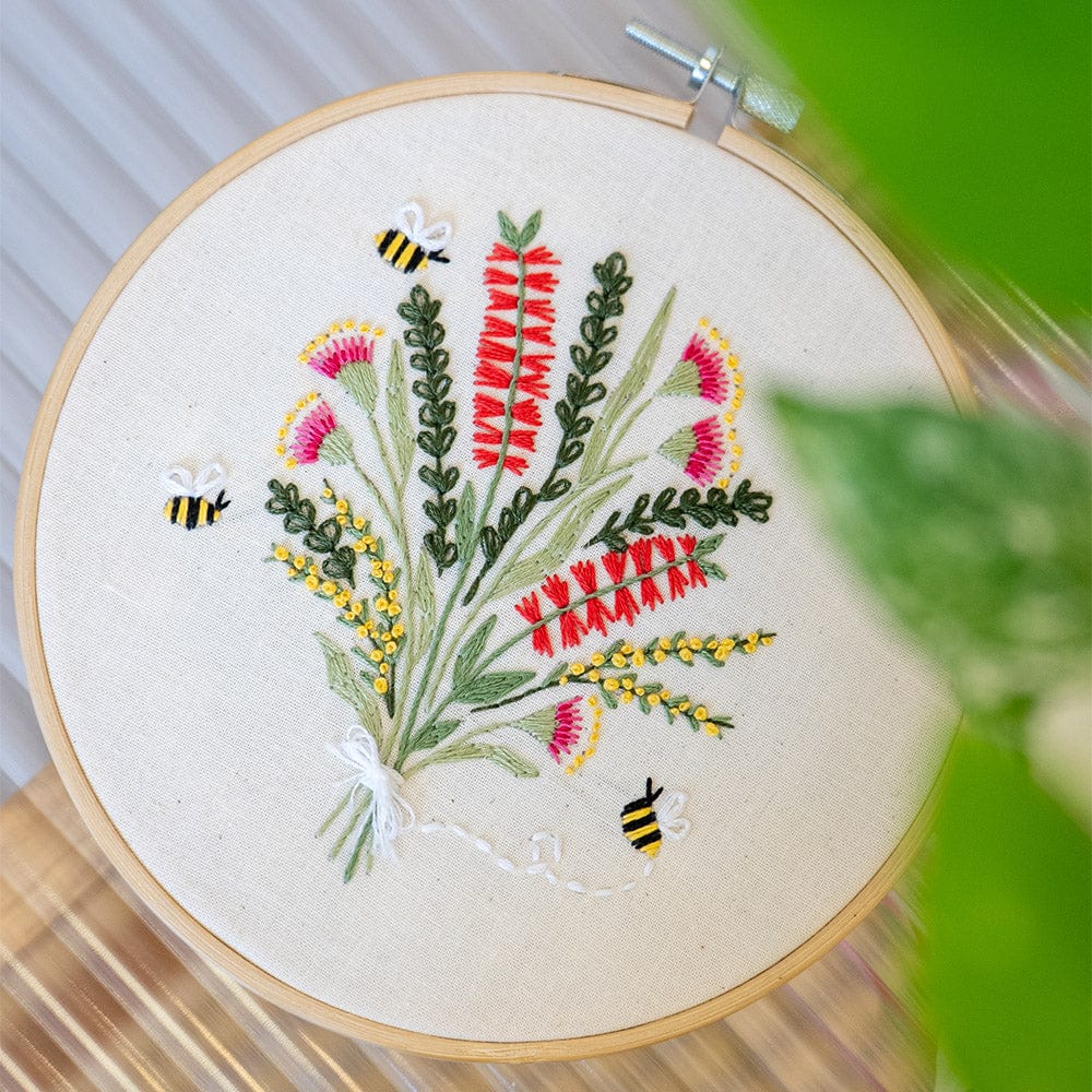 FLORAL TRIO - Embroidery Kit Bundle - Image 6