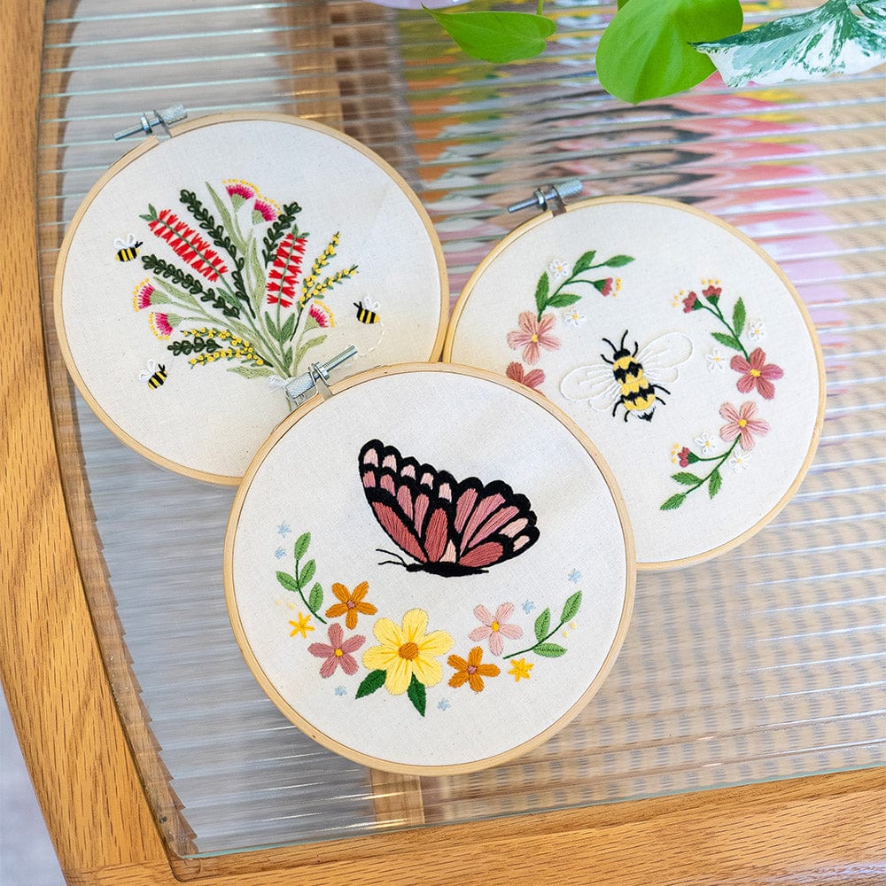 FLORAL TRIO - Embroidery Kit Bundle - Image 9