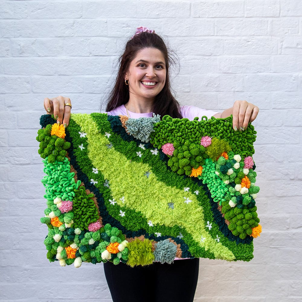 BLOSSOM BLOOM - Moss Rug Making Kit - Image 9