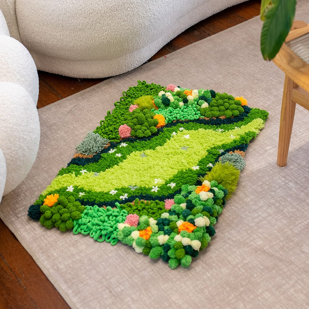 BLOSSOM BLOOM - Moss Rug Making Kit - Image 3