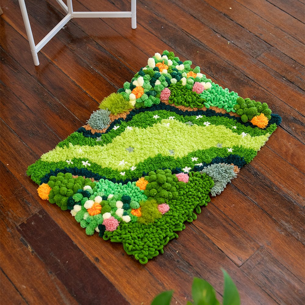 BLOSSOM BLOOM - Moss Rug Making Kit - Image 6