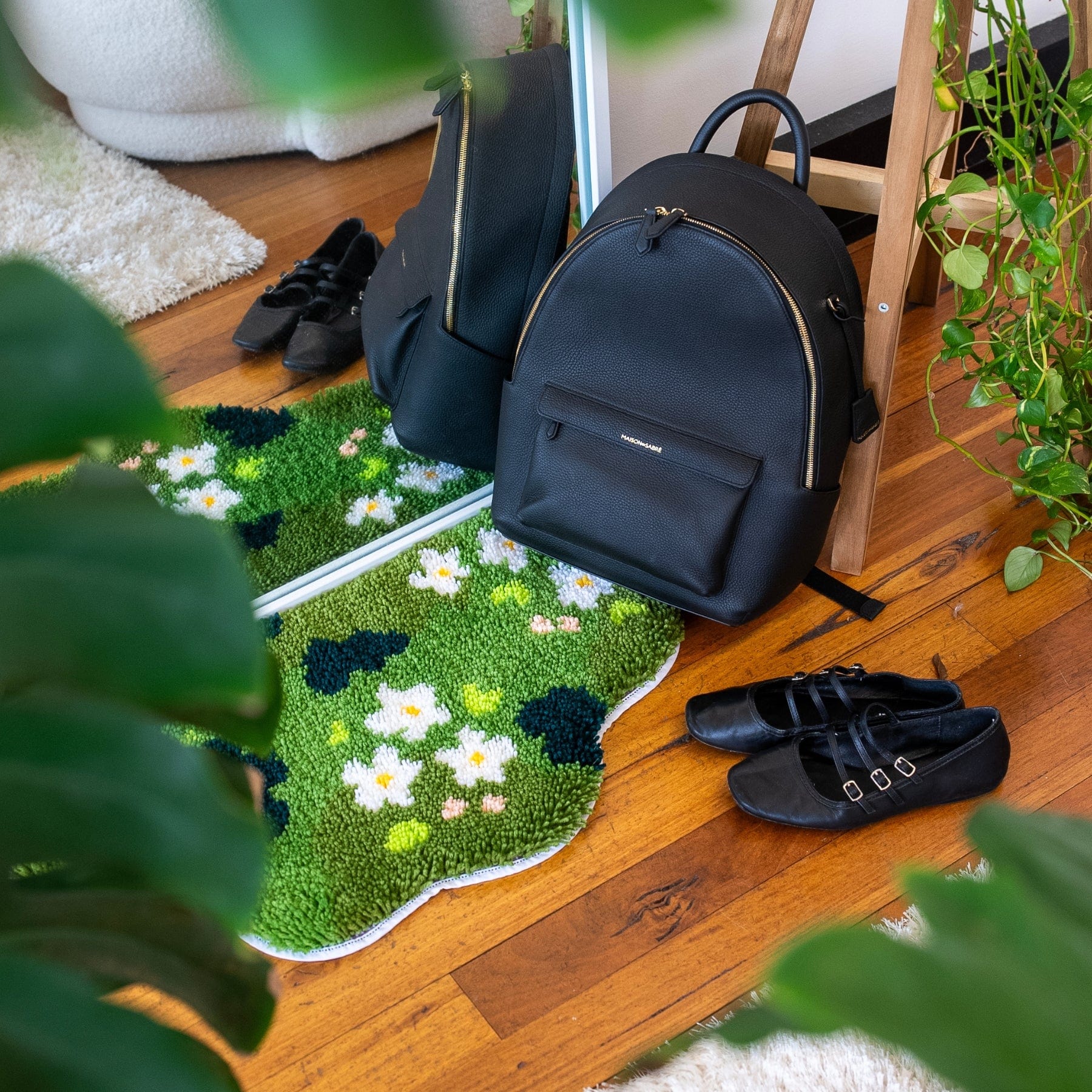 FLOWER GLADE - XL Mirror Rug Making Kit - Image 10
