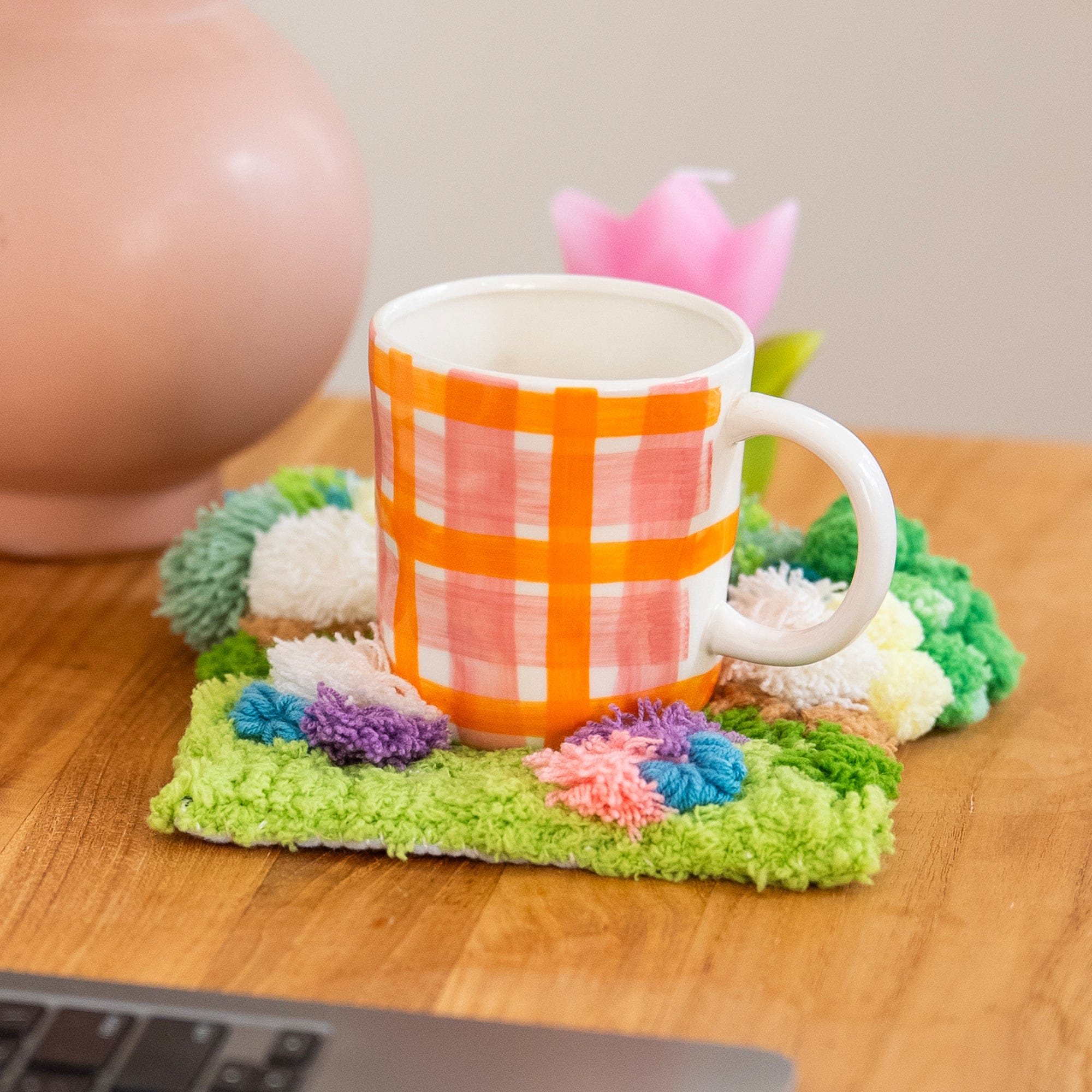 FLOWER PATCH - Moss Coaster Kit - Image 3