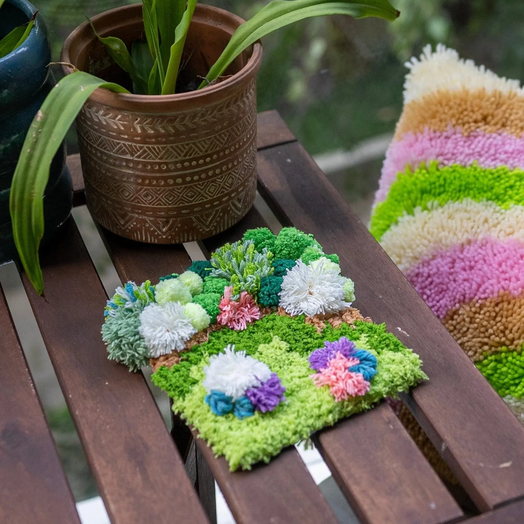 FLOWER PATCH - Moss Coaster Kit - Image 5