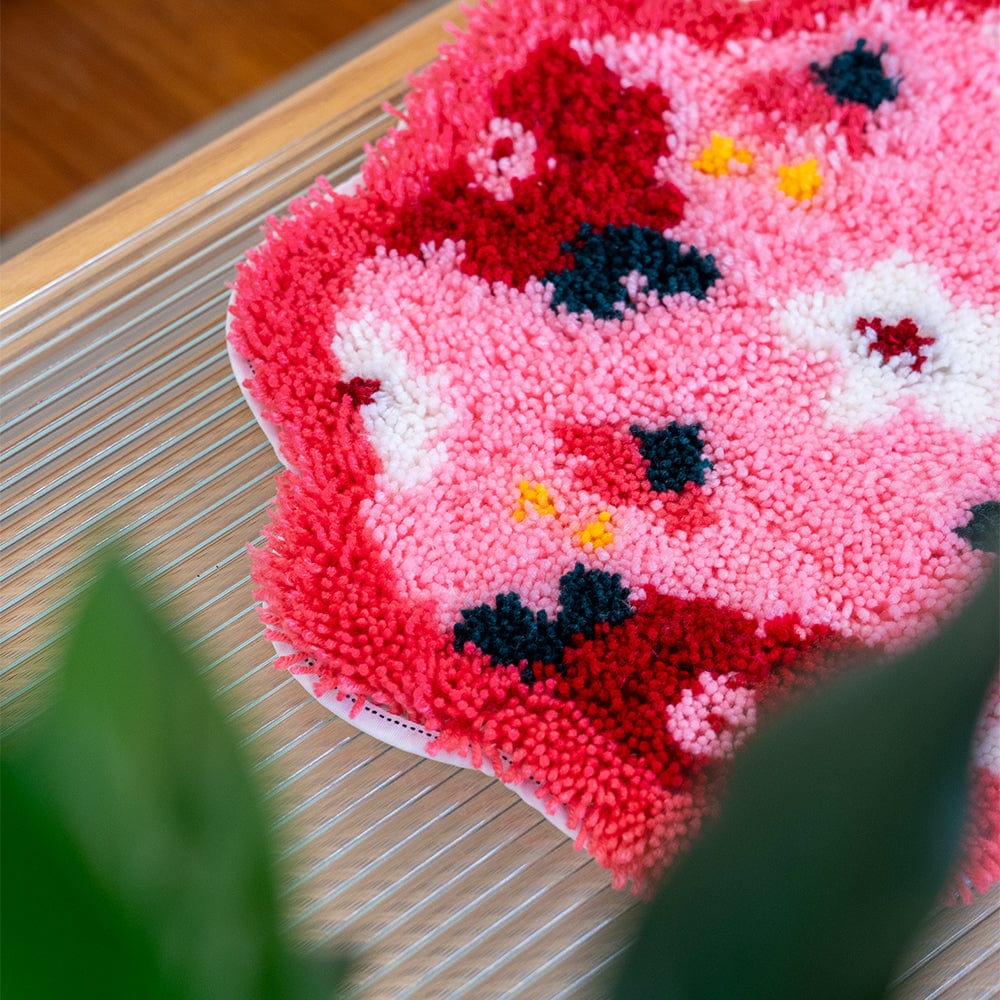 PINK POSIES - Rug Making Kit - Image 6