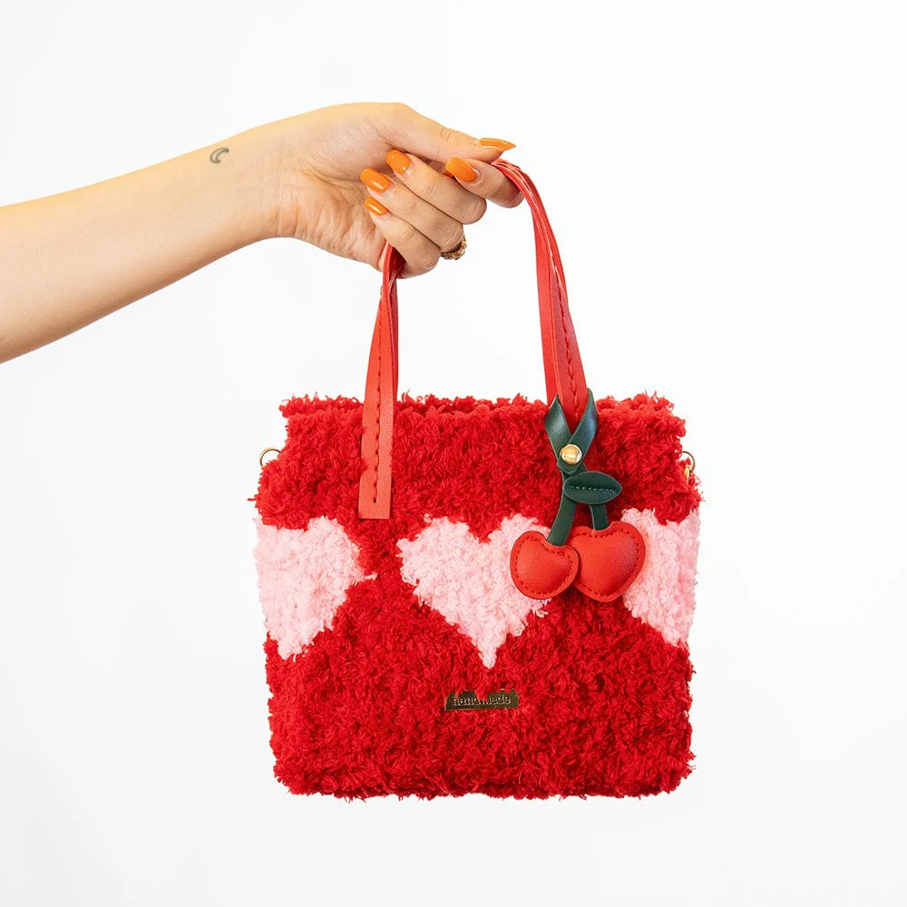 RED HEARTBREAKER - Woven Tote Bag Kit - Image 3