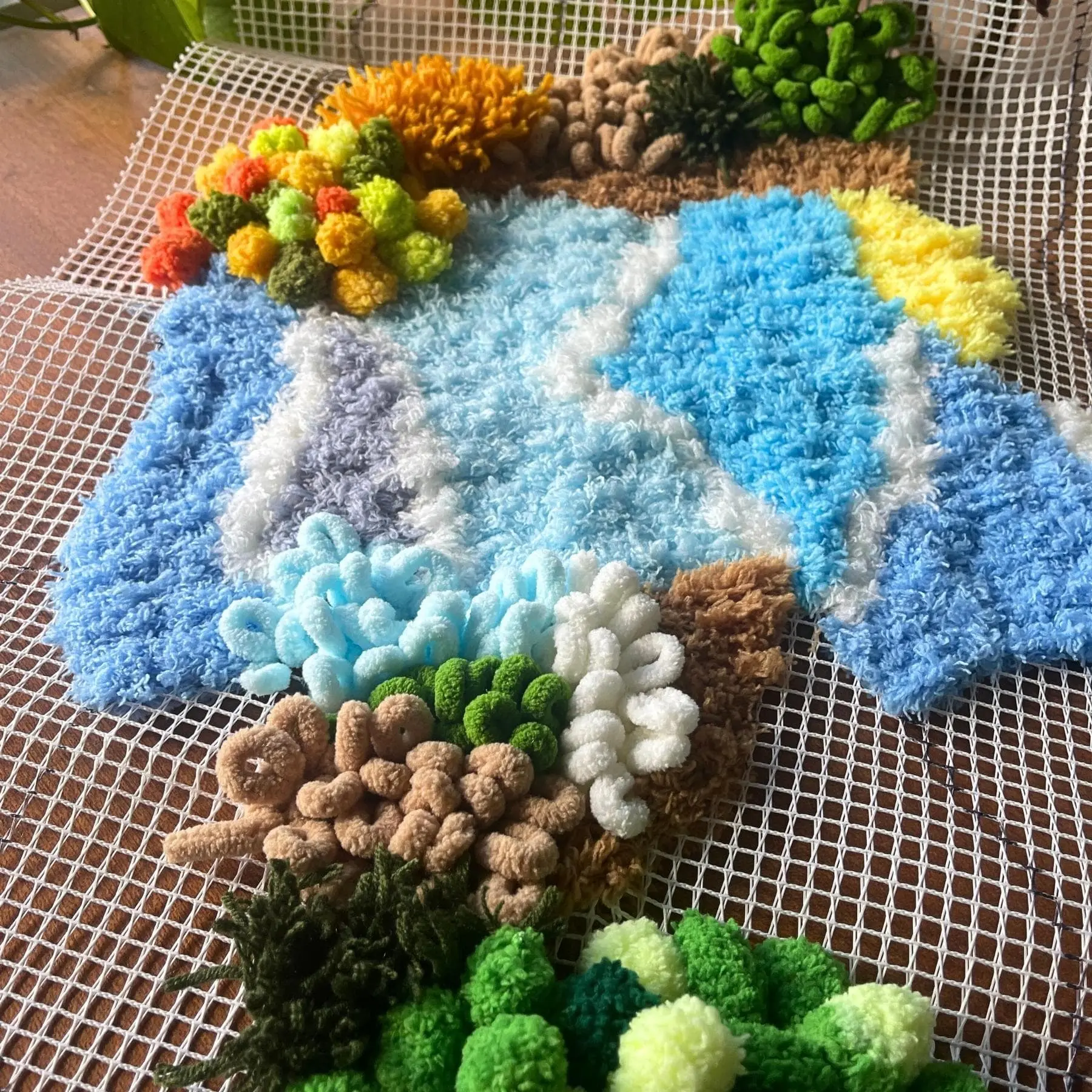 MAGICAL MOSS - Rug Making Kit - Image 13
