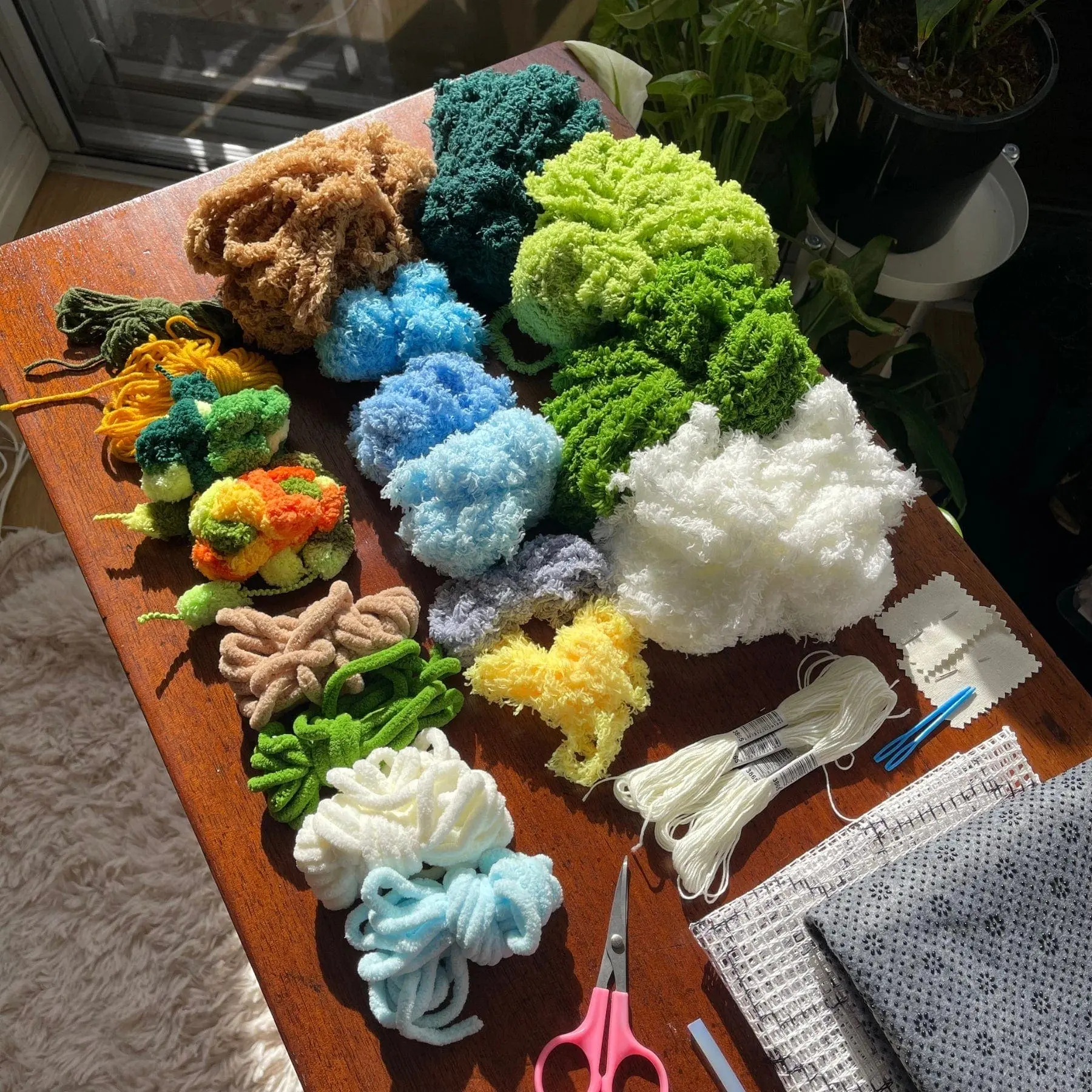 MAGICAL MOSS - Rug Making Kit - Image 6