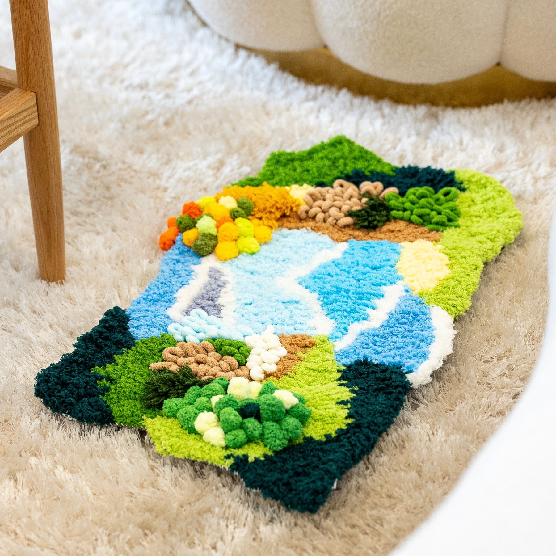 MAGICAL MOSS - Rug Making Kit - Image 8