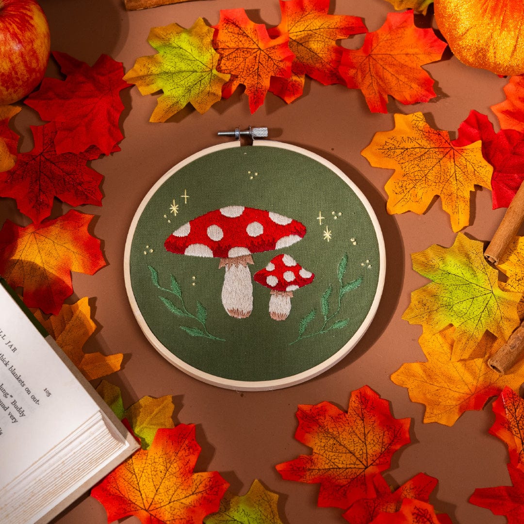 MAGICAL MUSHROOM - Embroidery Kit - Image 6