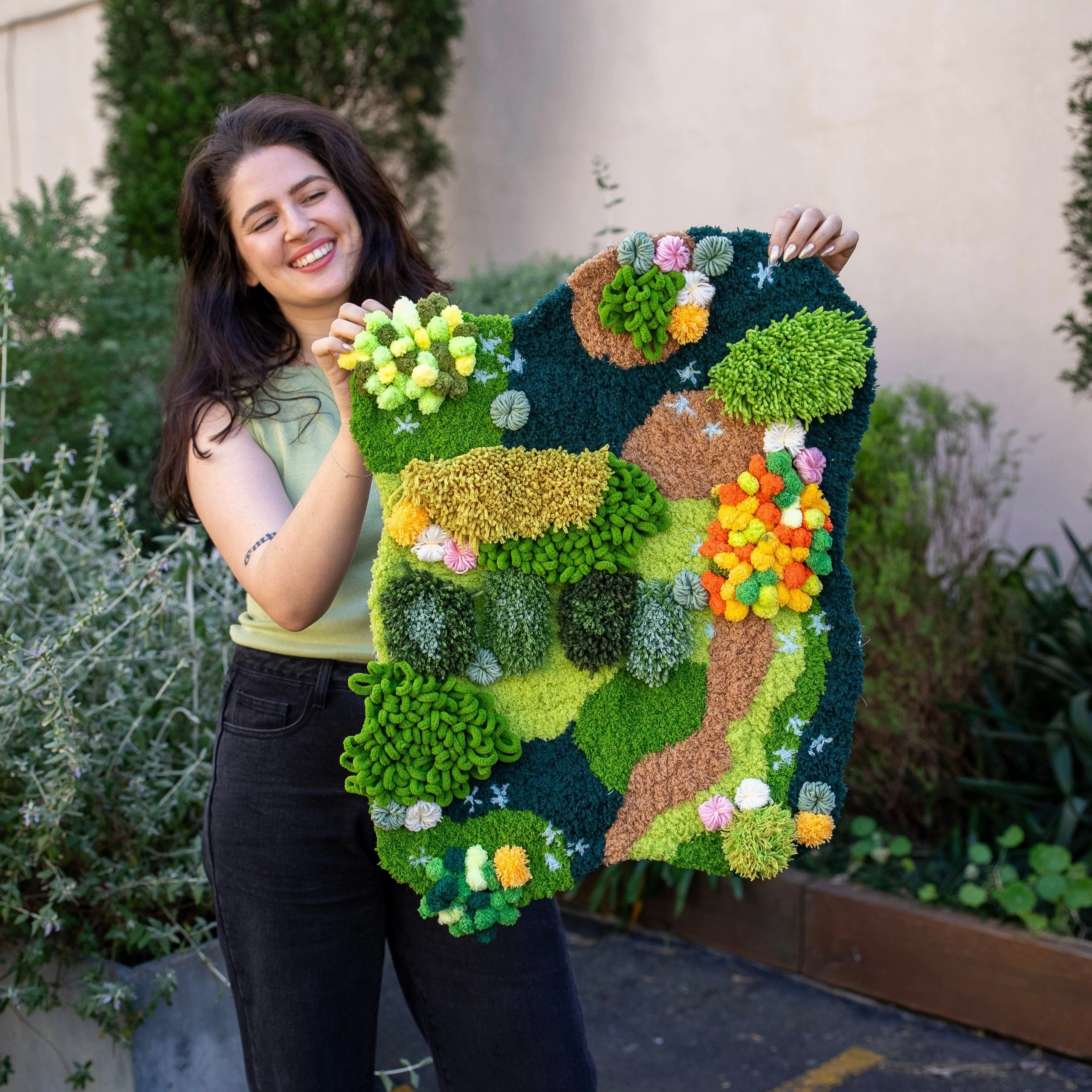 MEGA MOSSY - Rug & Coaster Bundle - Image 6