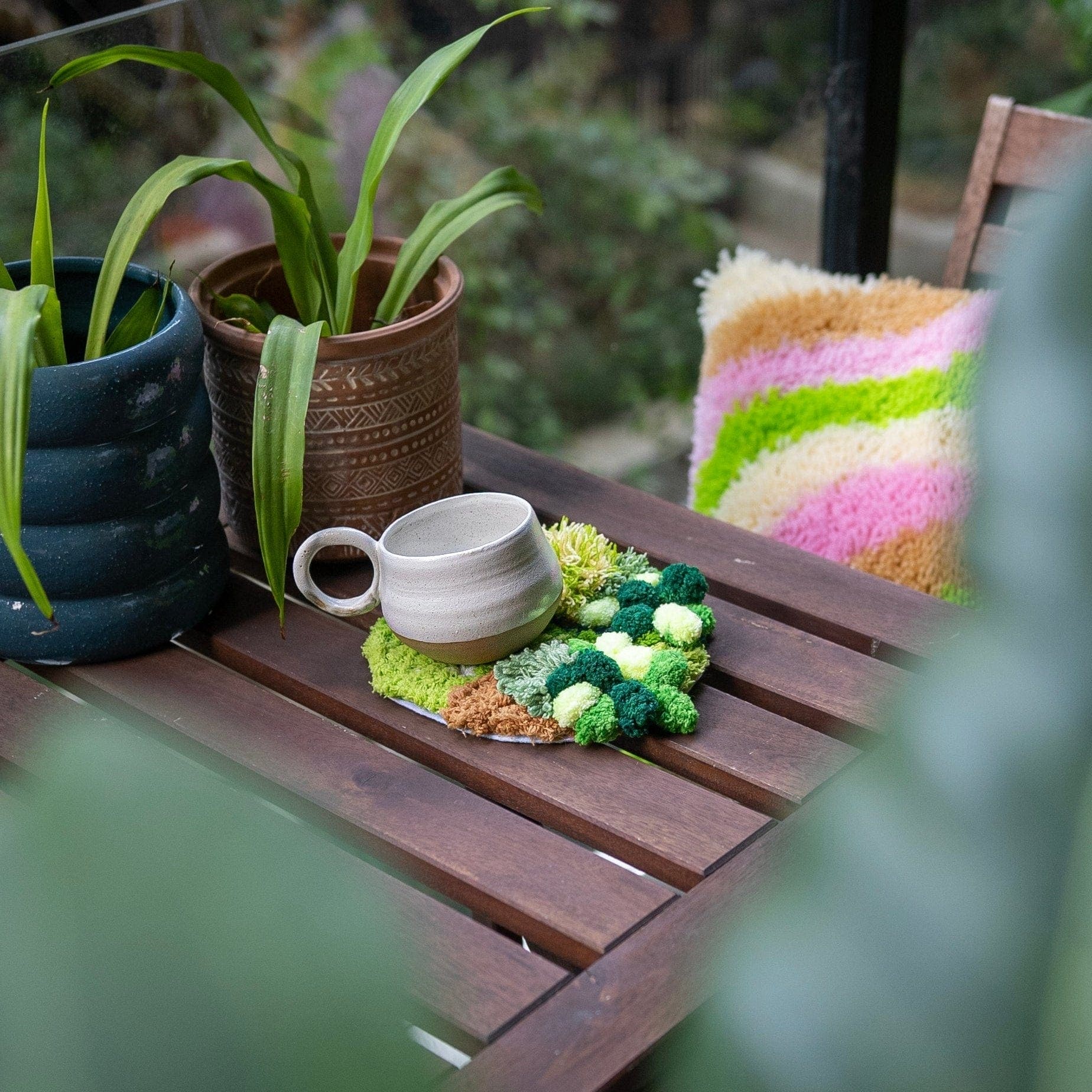 MEGA MOSSY - Rug & Coaster Bundle - Image 7
