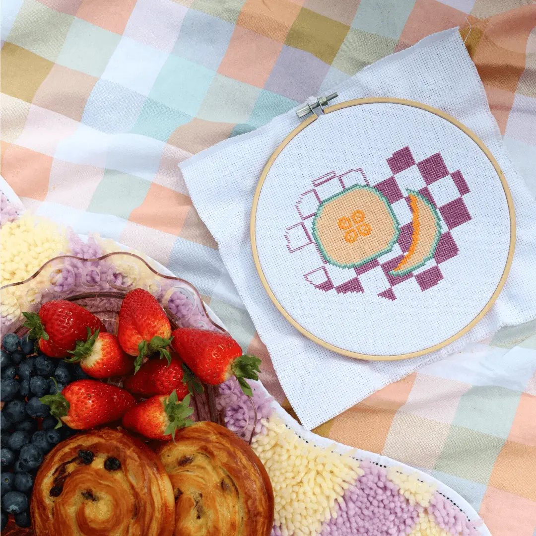 MELON MOMENT - Cross Stitch Kit - Image 7