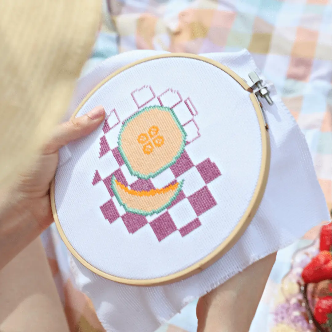 MELON MOMENT - Cross Stitch Kit - Image 9