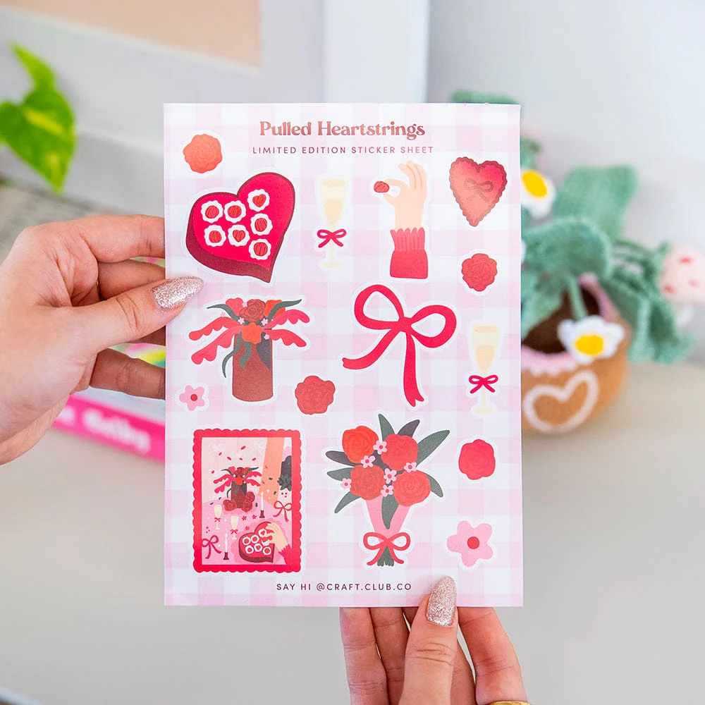 Patchwork Heart - Moss Coaster Kit - Image 7