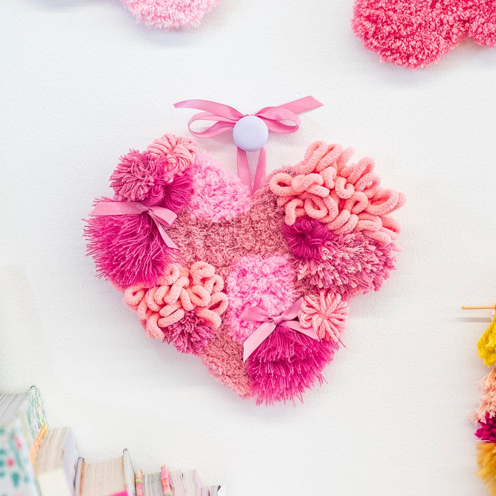 Patchwork Heart - Moss Coaster Kit - Image 9