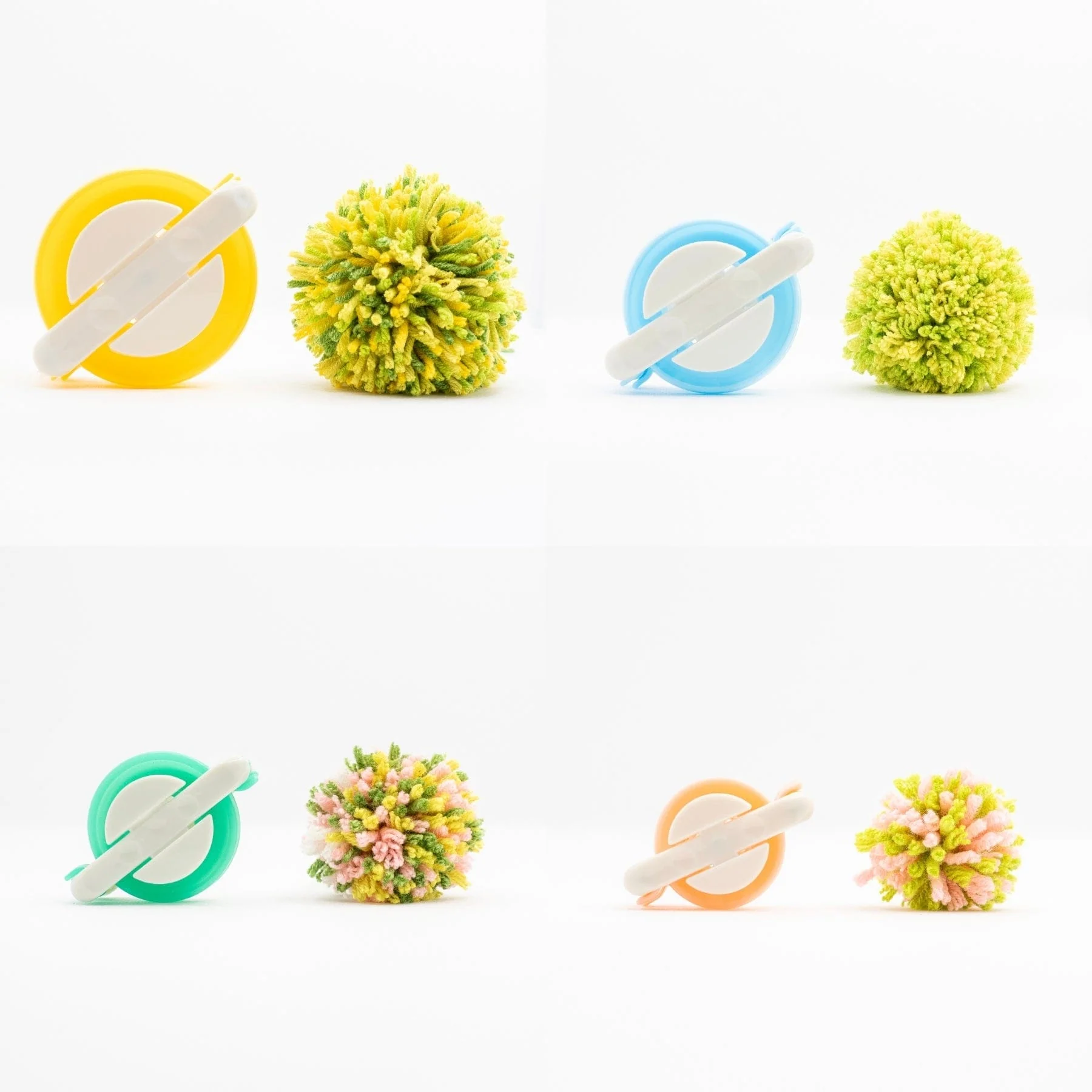 Pom Pom Maker Set Moss Supplies - Image 7