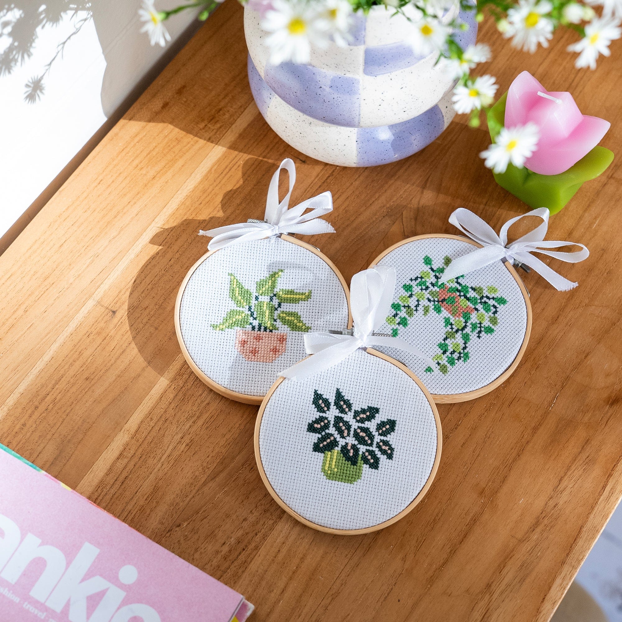 POT PLANT MINIS - Cross Stitch Kit - Image 3