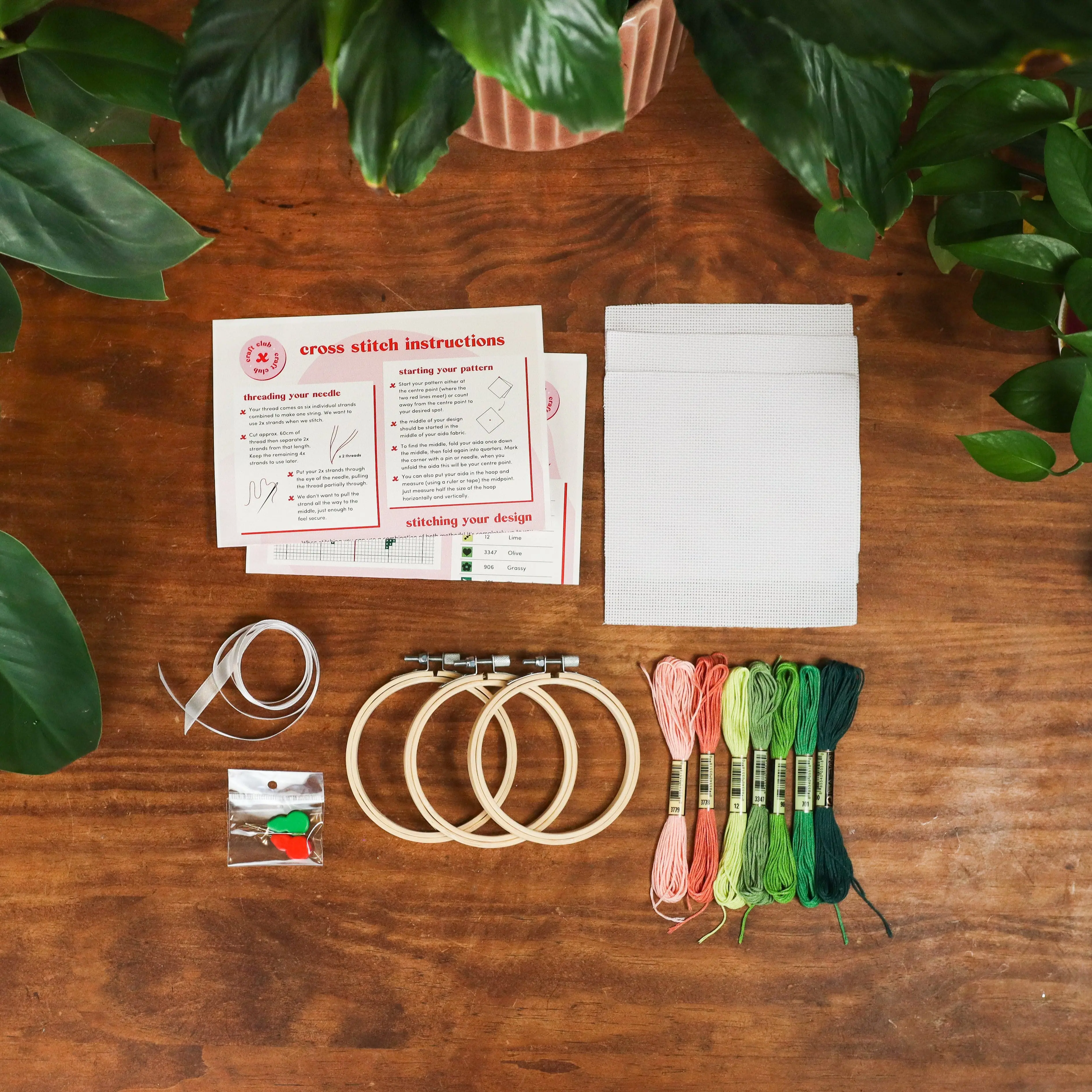 POT PLANT MINIS - Cross Stitch Kit - Image 4