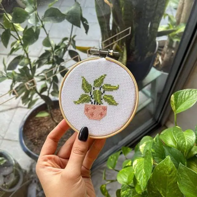 POT PLANT MINIS - Cross Stitch Kit - Image 7
