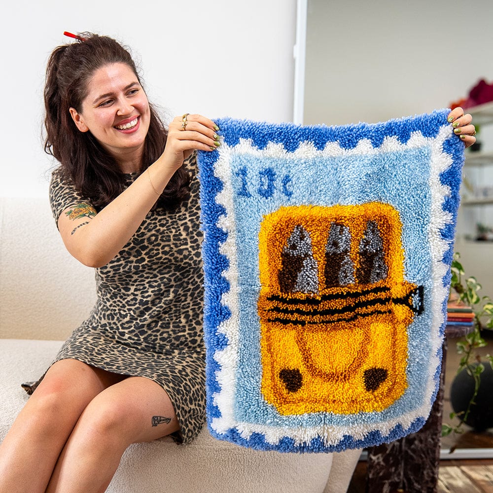 Sardine Stamps - XL Latch Hook Rug Kit - Image 3