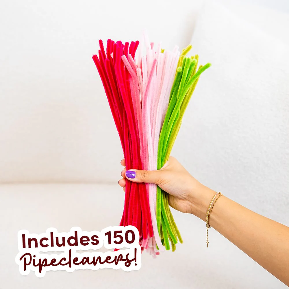 STARGAZER LILIES - Pipe Cleaner Bouquet Kit - Image 5