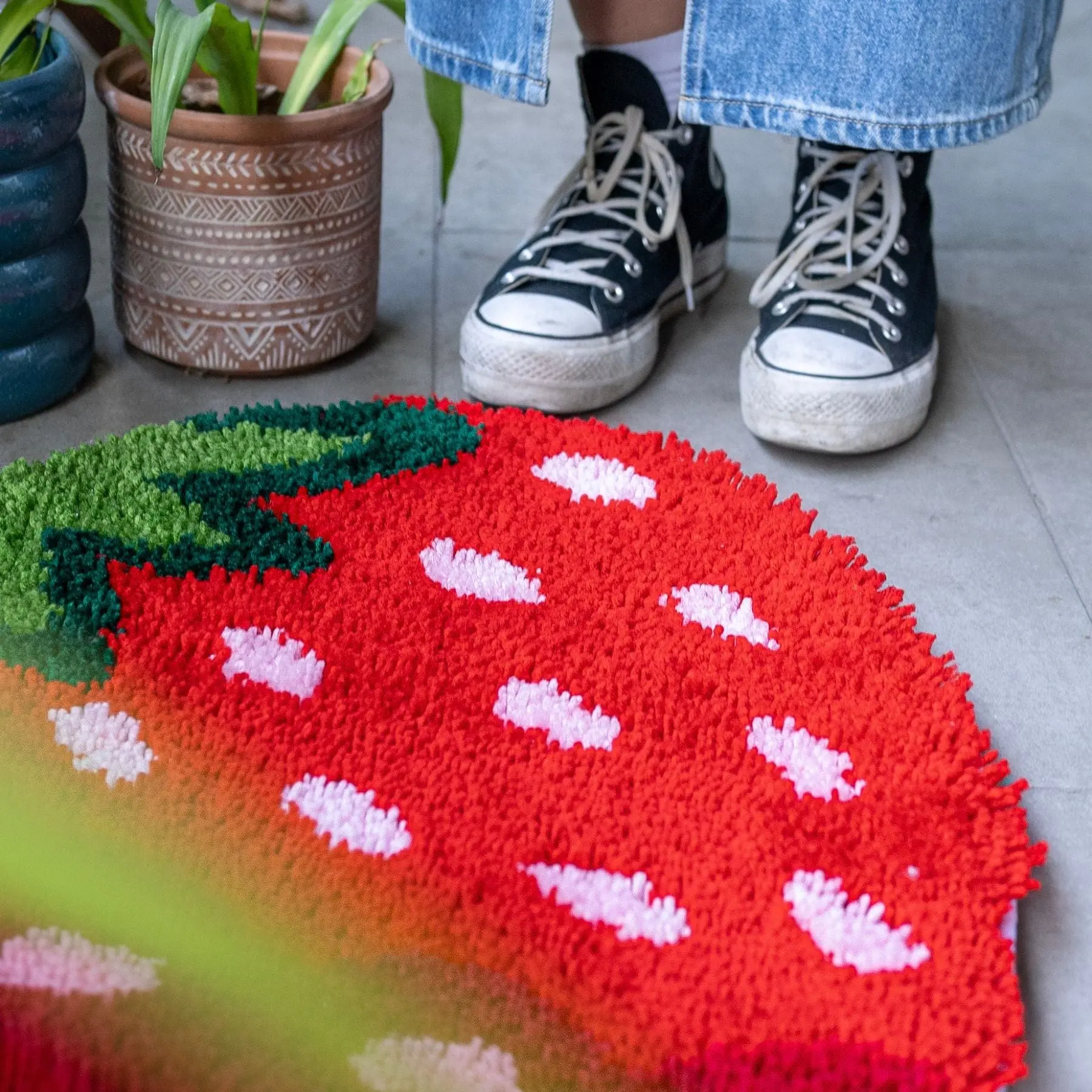 STRAWBERRY DREAMING - Rug Making Kit - Image 3