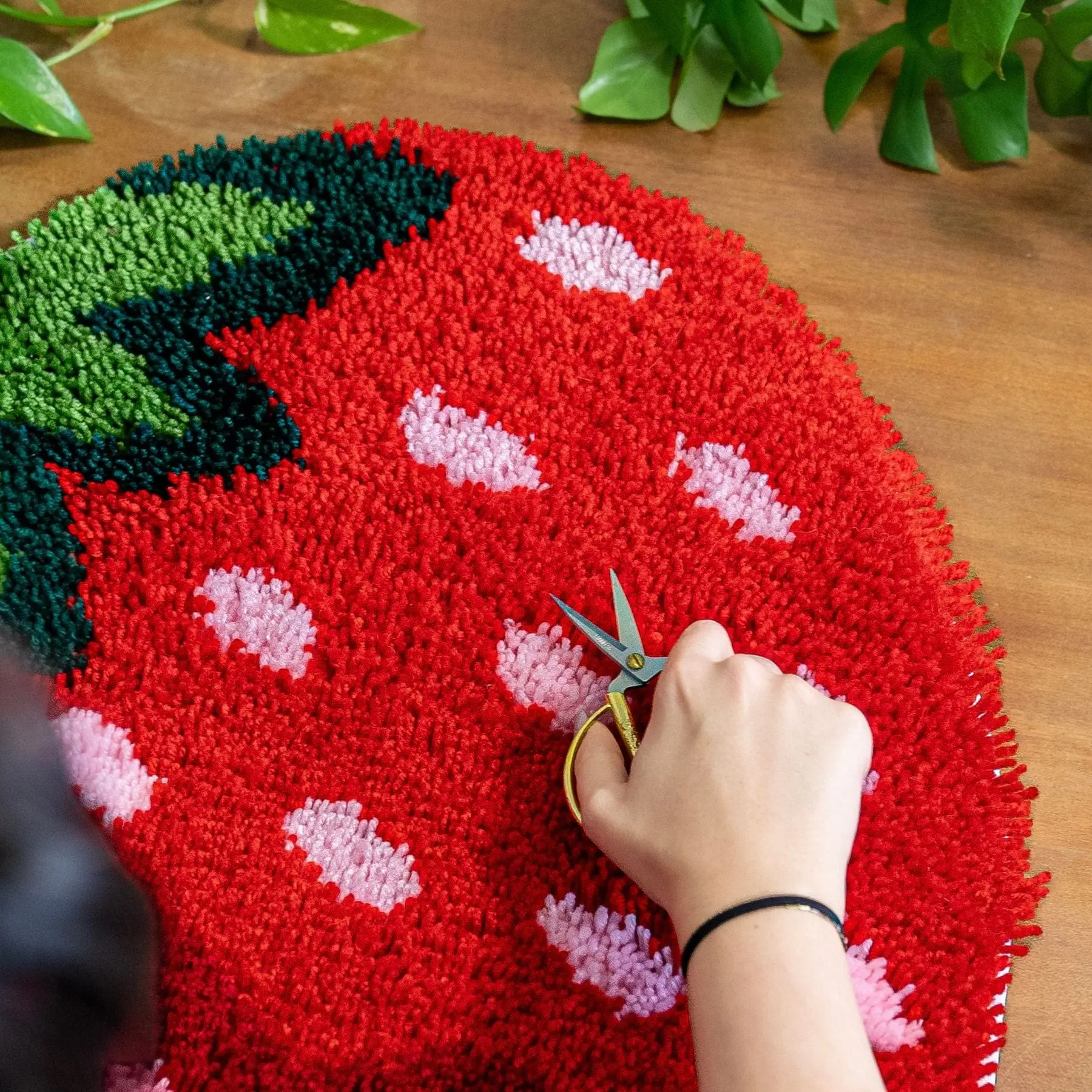 STRAWBERRY DREAMING - Rug Making Kit - Image 5