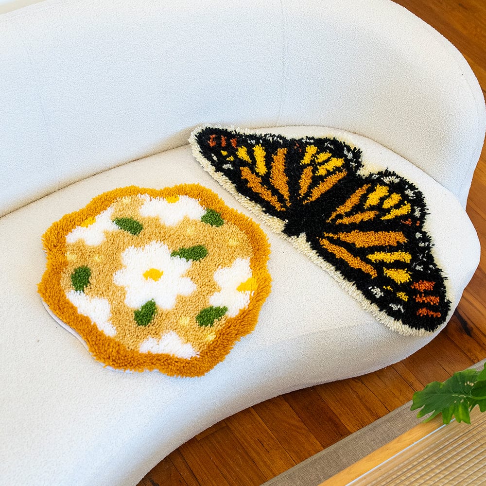 Sunset Butterfly - Rug Making Kit - Image 12